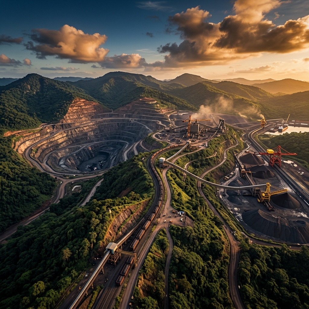 Infrastructure industrielle Simandou